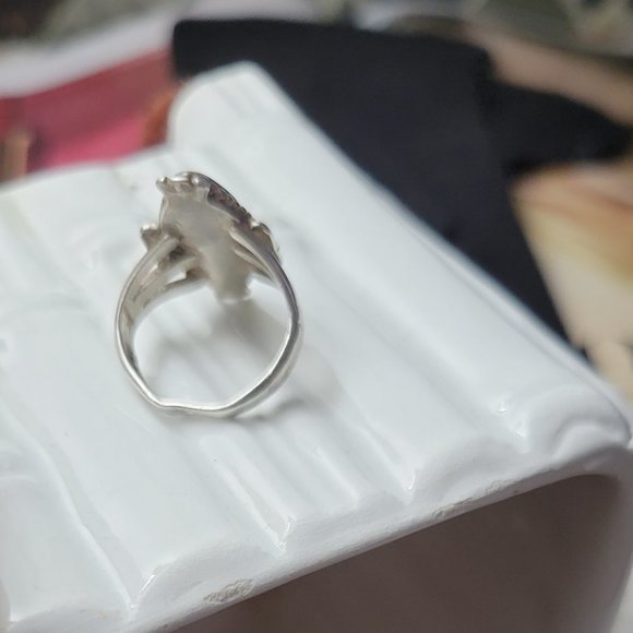 Antique SouthWest Crush Turquoise Inlaid Zuni - Picture 6 of 9